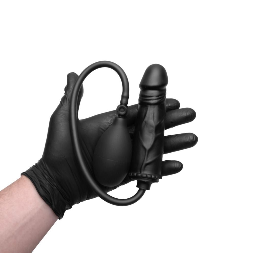 Pênis Silicone Inflável 14,5 X 3,3cm Sexy Import