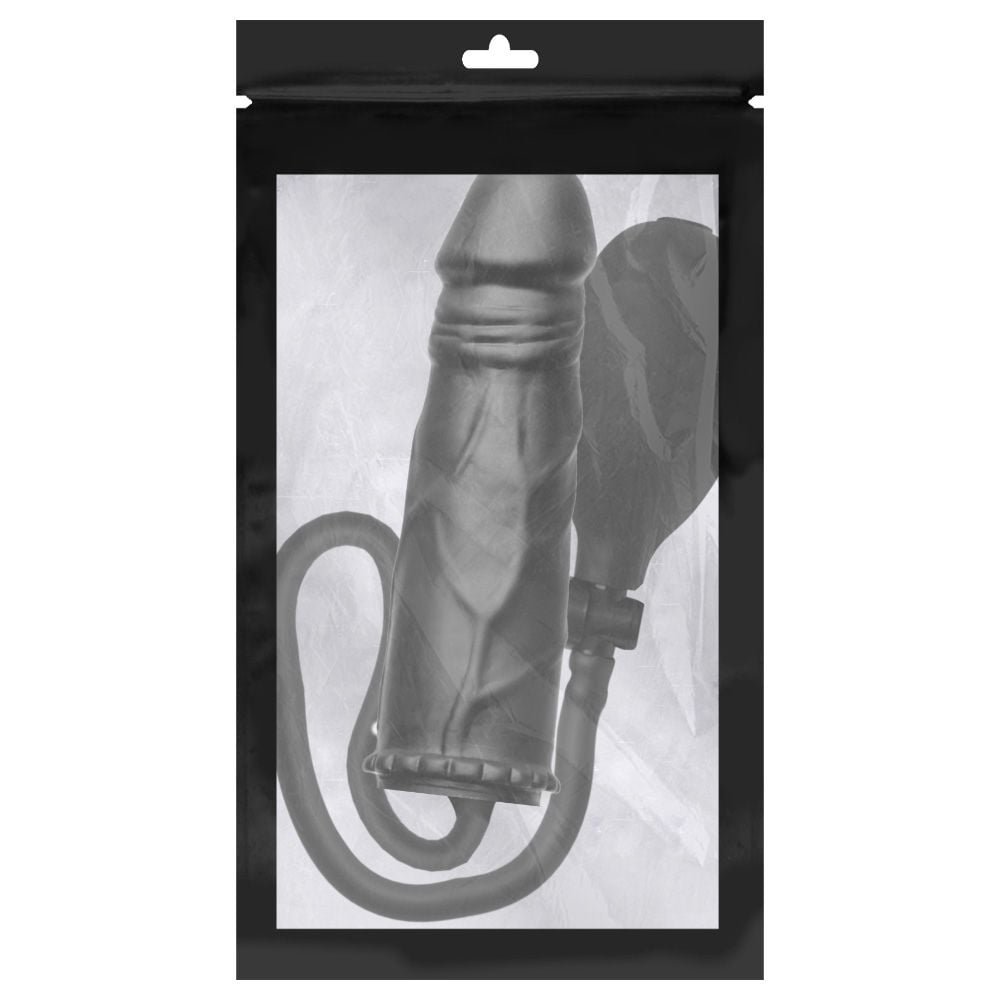 Pênis Silicone Inflável 14,5 X 3,3cm Sexy Import