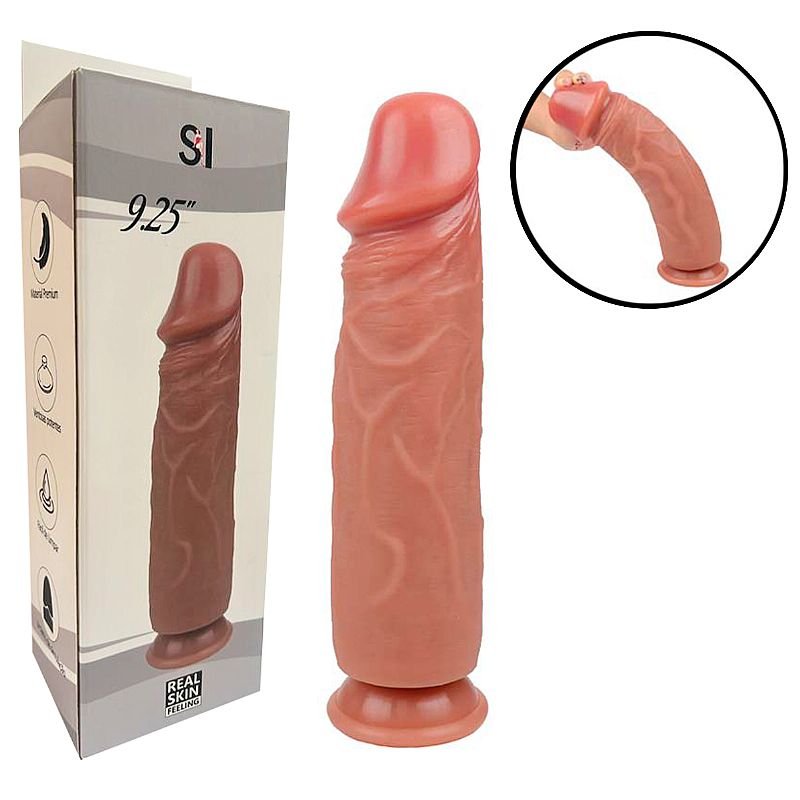 Pênis Super Realístico em Silicone Líquido - 23,5x5,5