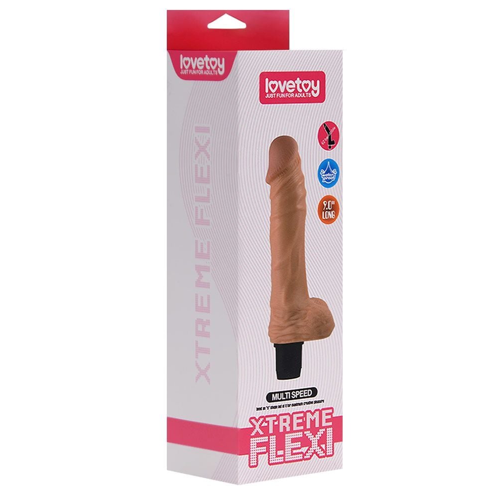 Pênis Vibrador Com Escroto Lovetoy Vipmix