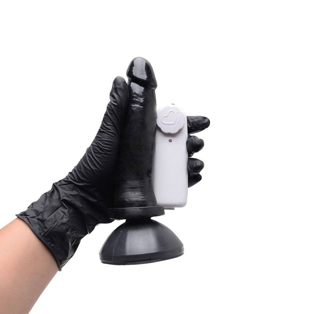Pênis Vibrador Controle Externo 13,5 X 3,3cm Kgel