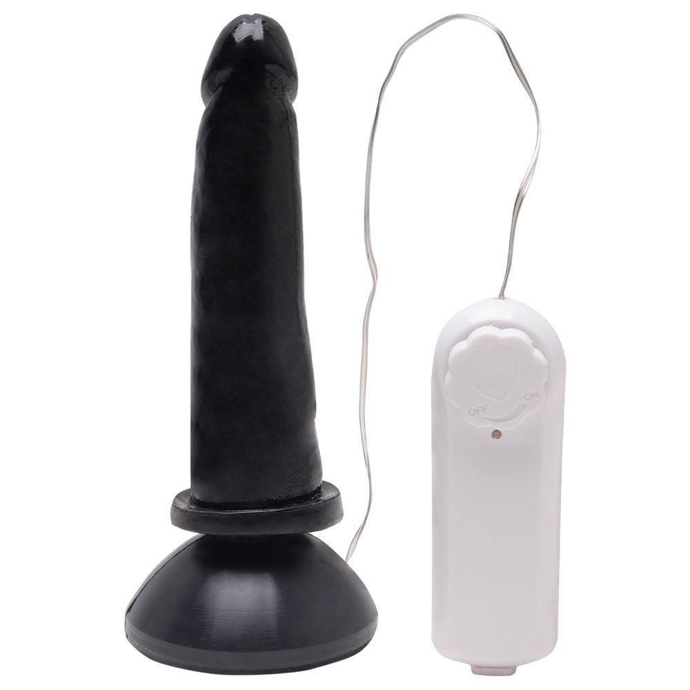 Pênis Vibrador Controle Externo 13,5 X 3,3cm Kgel