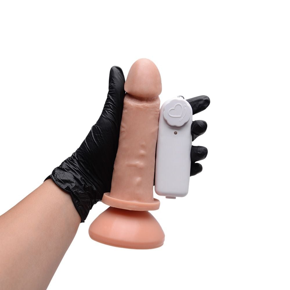 Pênis Vibrador Controle Externo 16 X 3,7cm Kgel