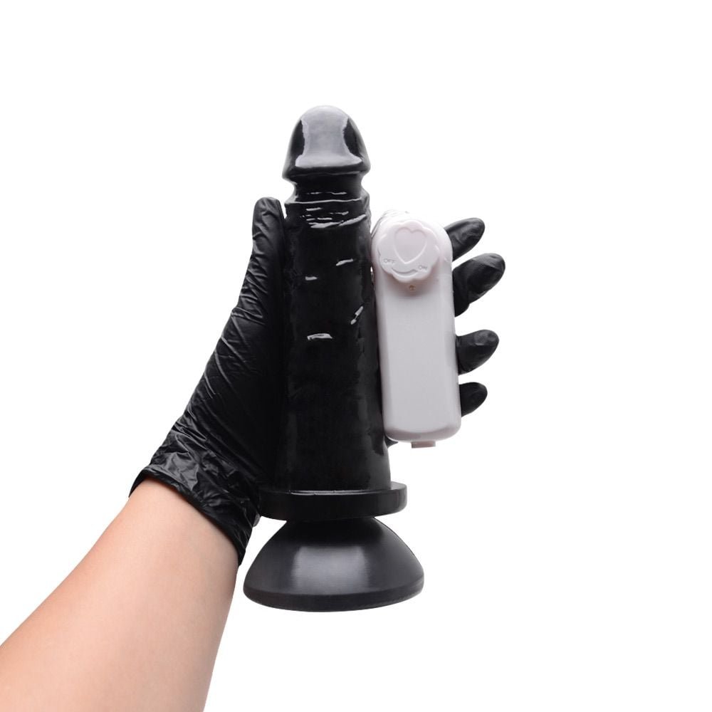Pênis Vibrador Controle Externo 17,5 X 3,8cm Kgel