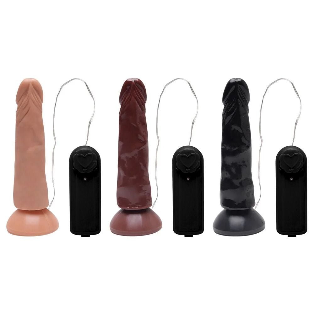 Pênis Vibrador Controle Externo 18 X 4cm Kgel