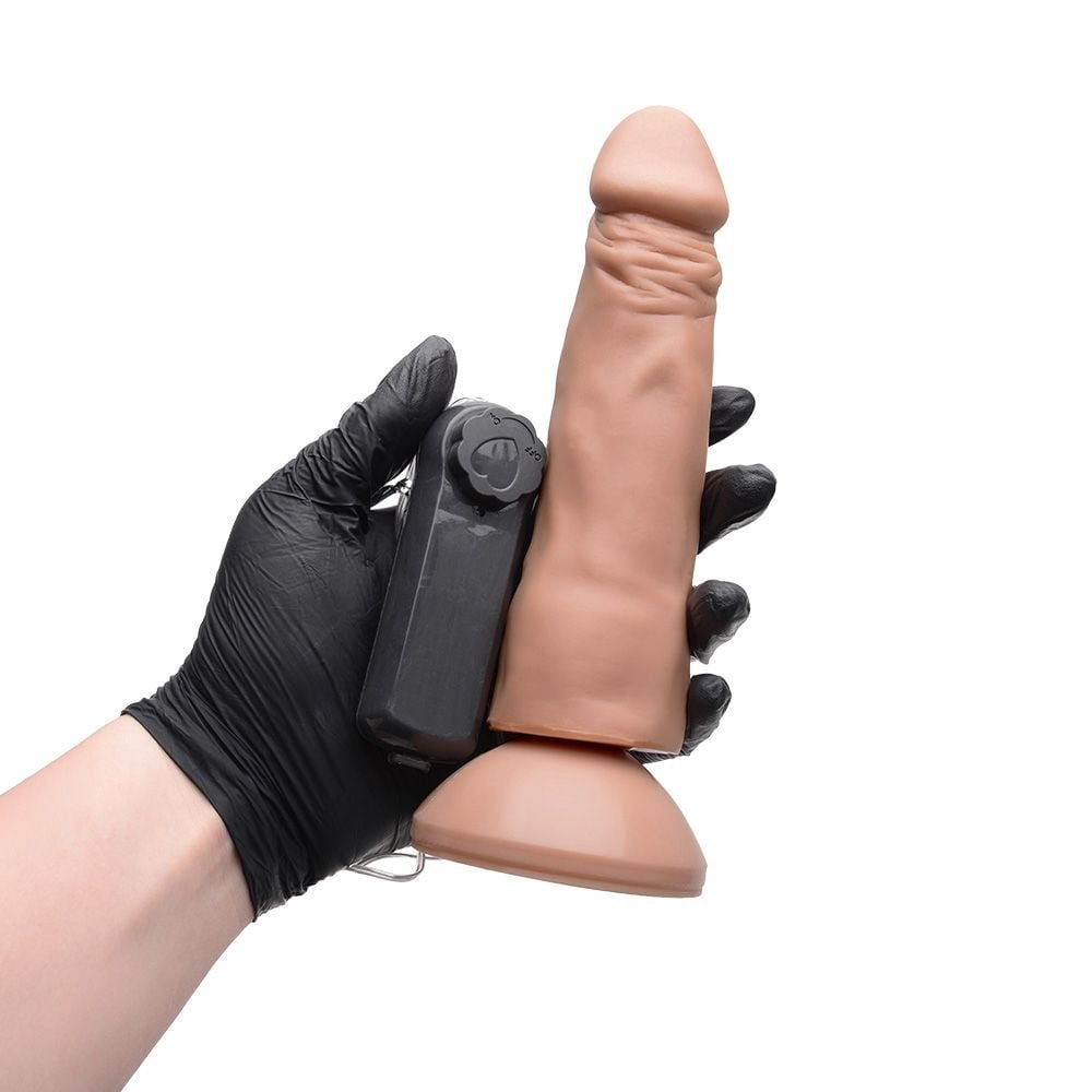 Pênis Vibrador Controle Externo 18 X 4cm Kgel