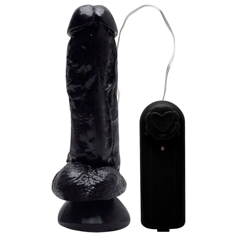 Pênis Vibrador Controle Externo 18,5 X 4,5cm Kgel
