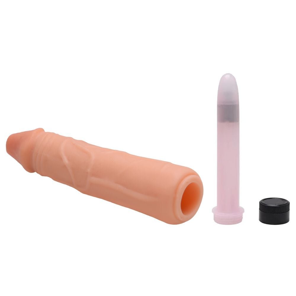 Pênis Vibrador Cyber Skyn 19 X 3,5cm Yaffa