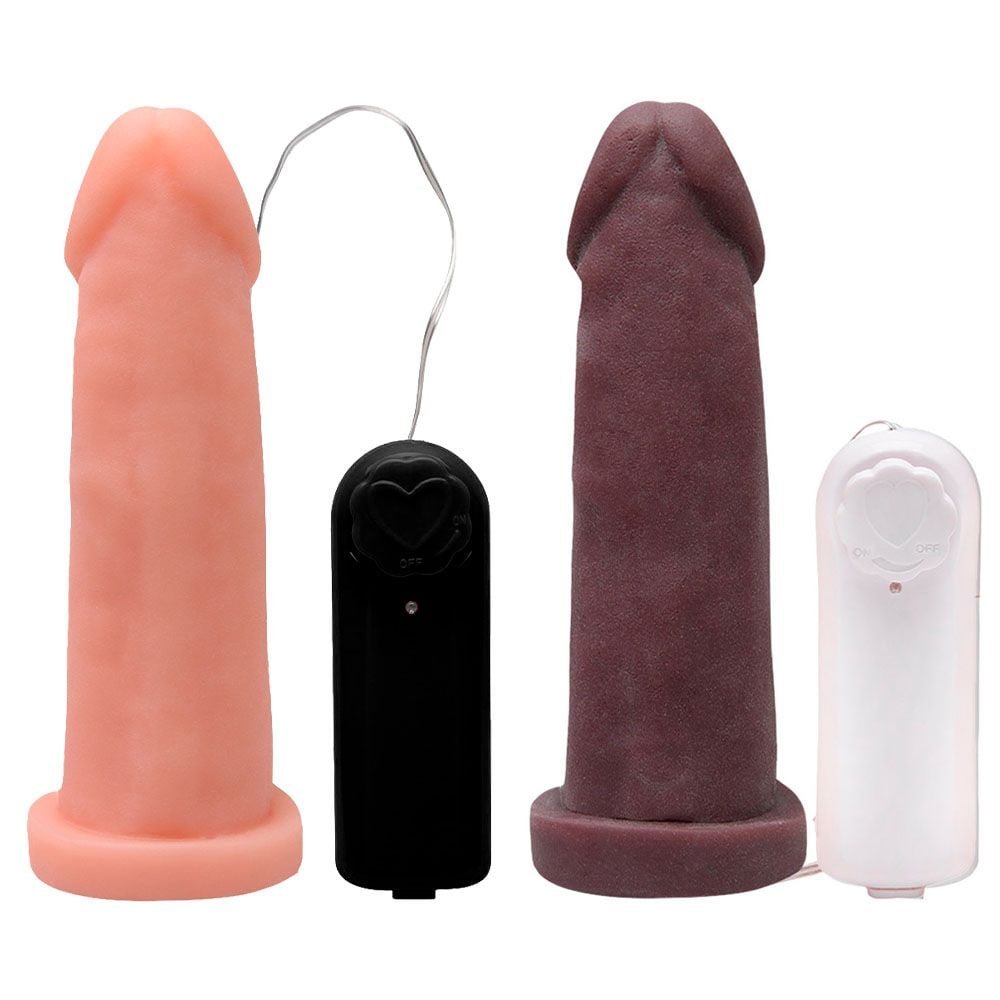 Pênis Vibrador Cyber Vertebrado 19 X 5cm Kgel