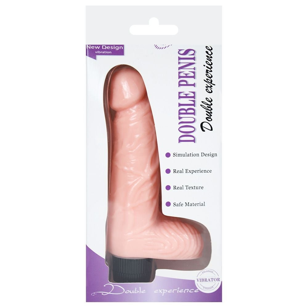 Pênis Vibrador Duplo Dong 20 X 4,8cm Youvibe Vipmix