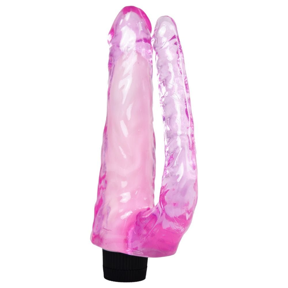 Pênis Vibrador Duplo Dong 21,5 X 4,5cm Youvibe Vipmix