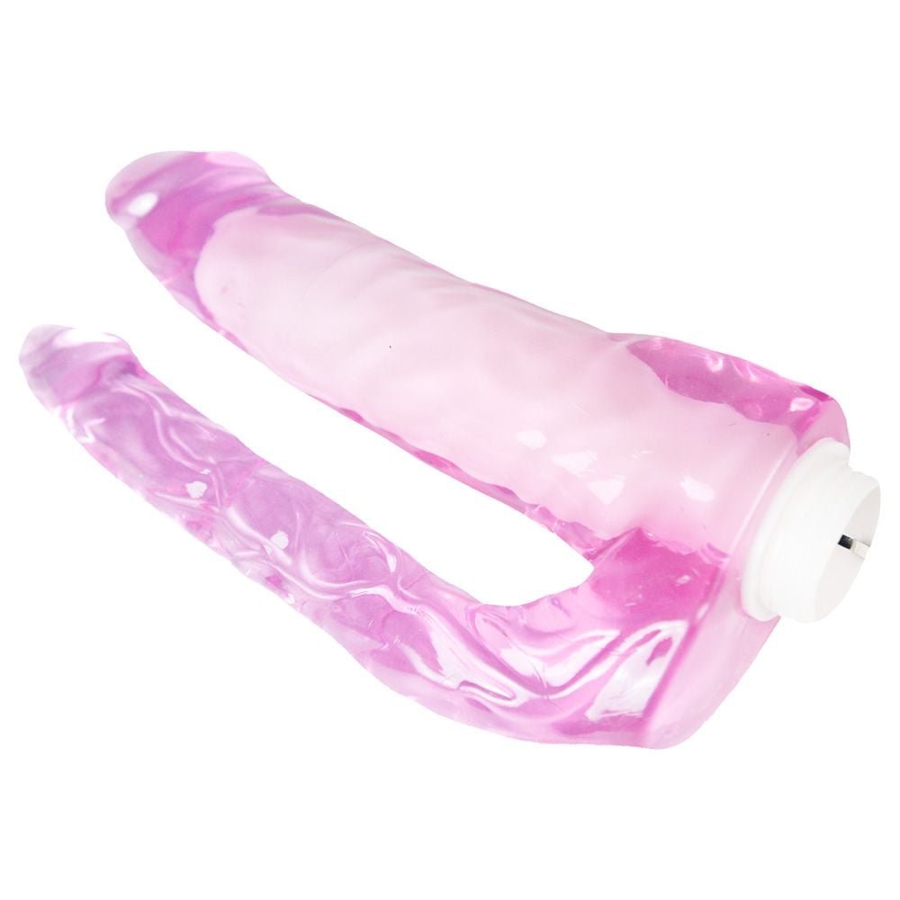 Pênis Vibrador Duplo Dong 21,5 X 4,5cm Youvibe Vipmix
