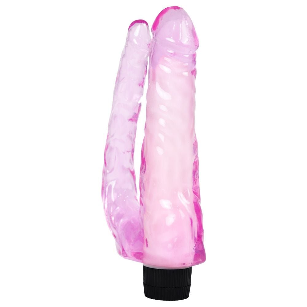Pênis Vibrador Duplo Dong 21,5 X 4,5cm Youvibe Vipmix