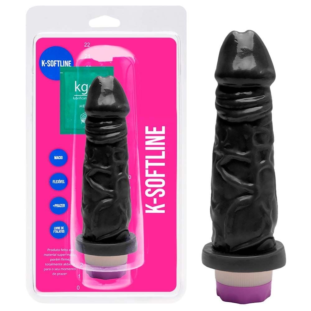 Pênis Vibrador Interno 18 X 4cm Kgel