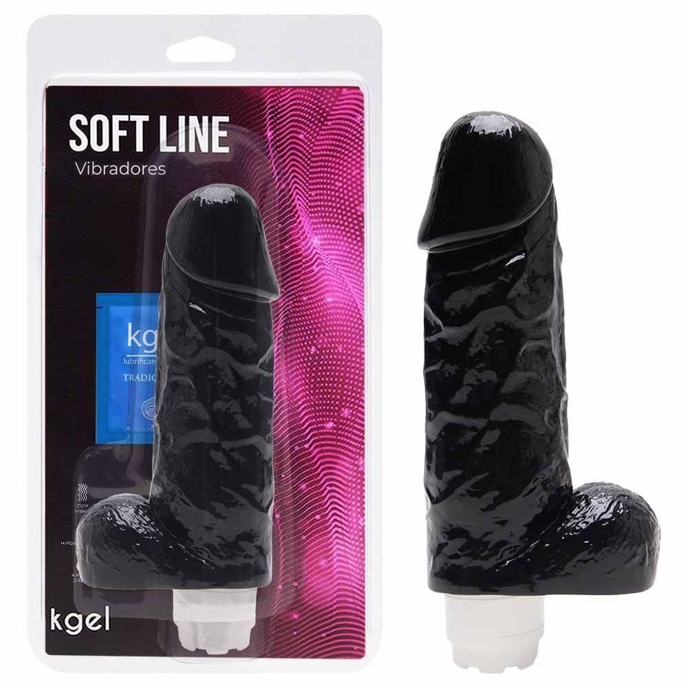 Pênis Vibrador Interno 18 X 5cm Kgel
