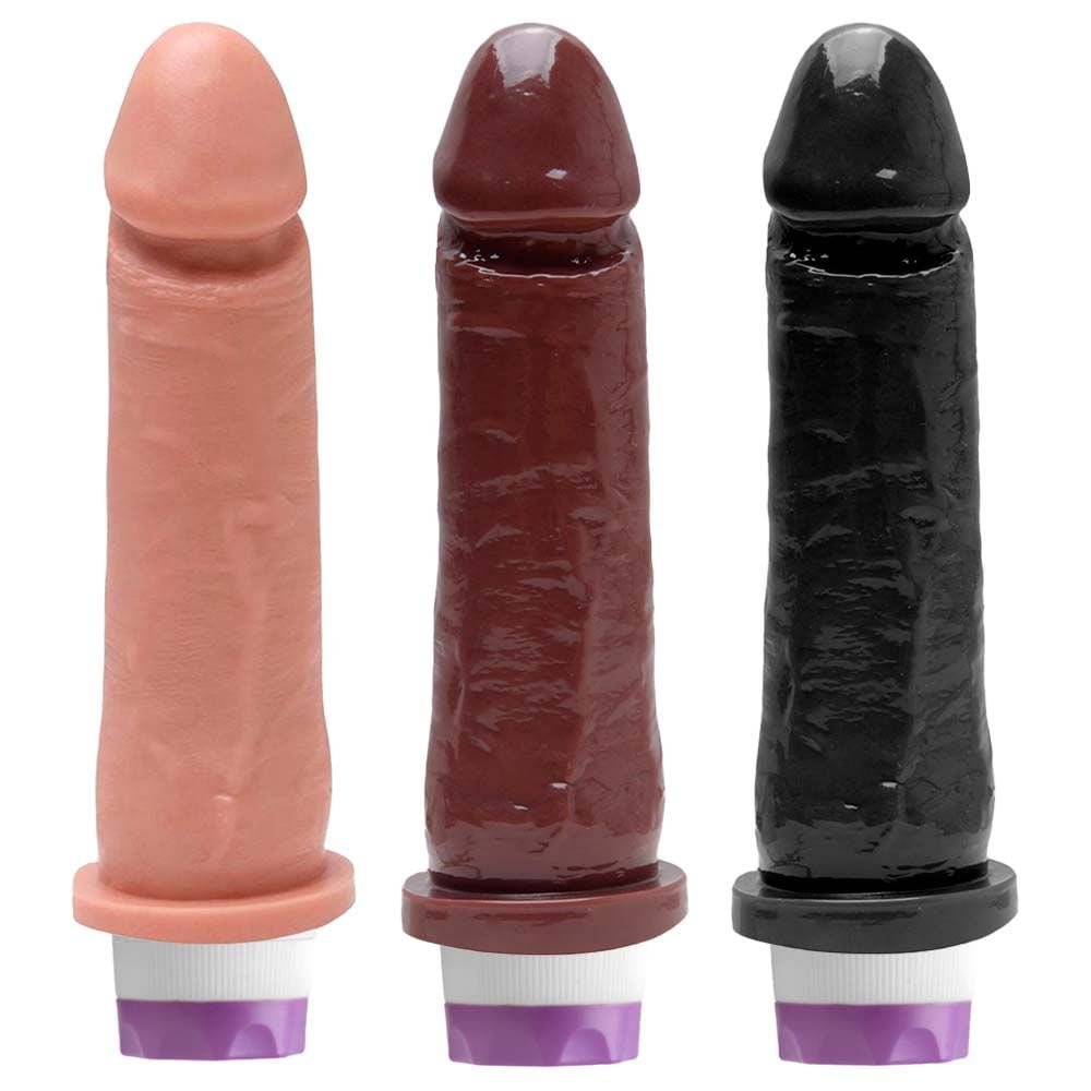 Pênis Vibrador Interno 19,5 X 4cm Kgel
