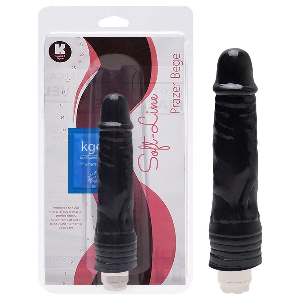 Pênis Vibrador Interno 21 X 4,2cm Kgel