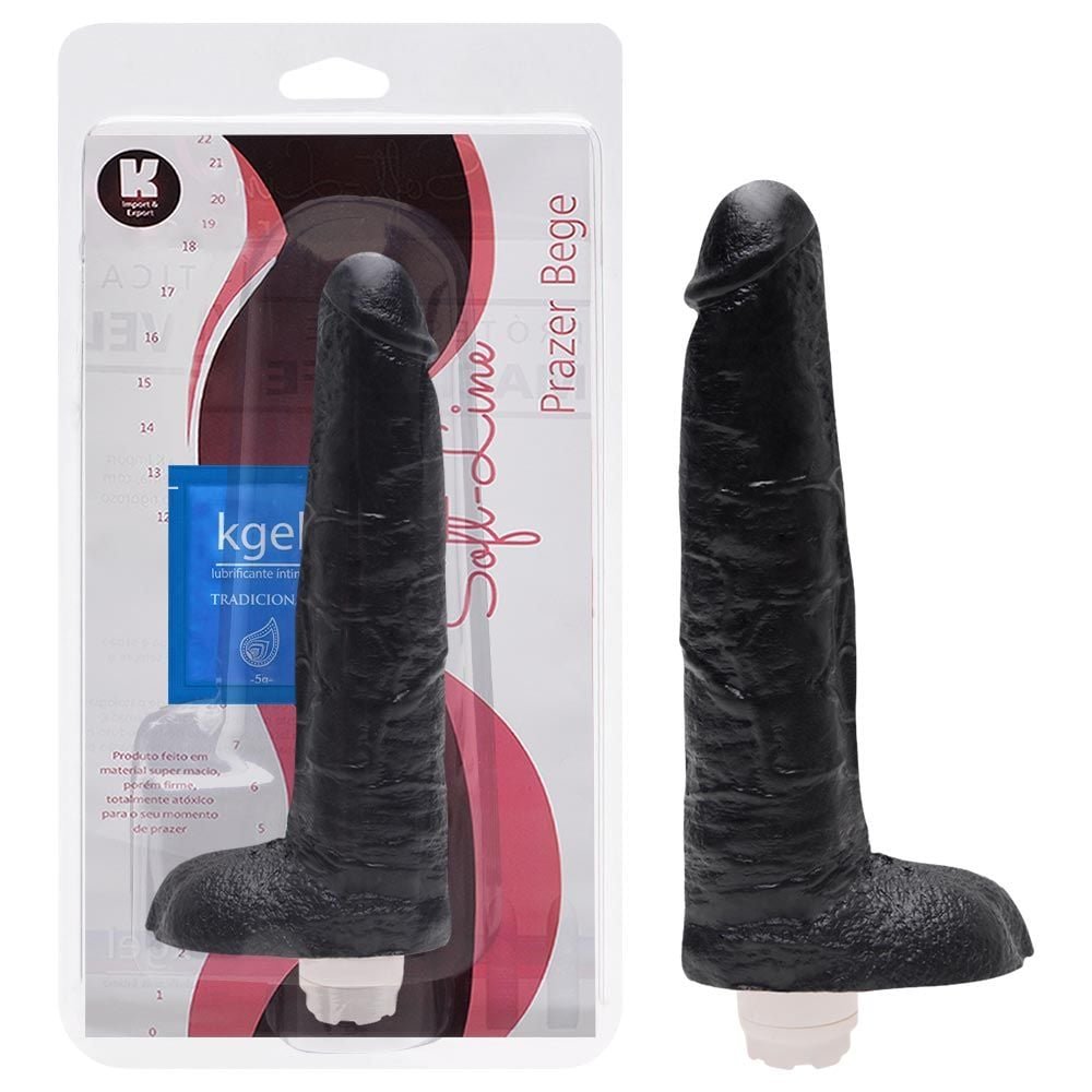 Pênis Vibrador Interno 27 X 5,6cm Kgel
