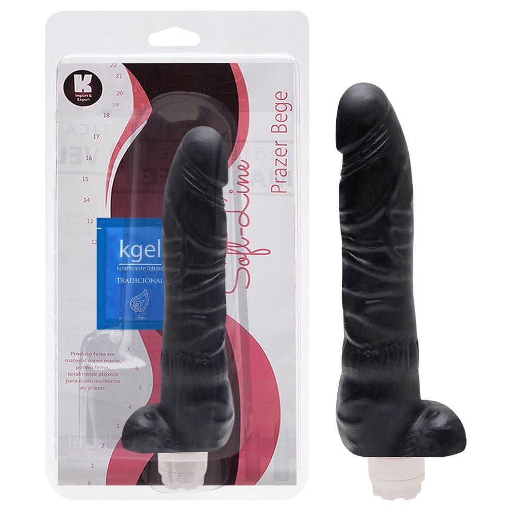 Pênis Vibrador Interno 28 X 5,5cm Kgel