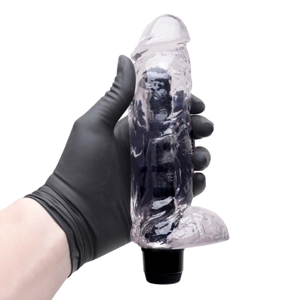 Pênis Vibrador Jelly 18,5 X 4,5cm Multivelocidade Kgel