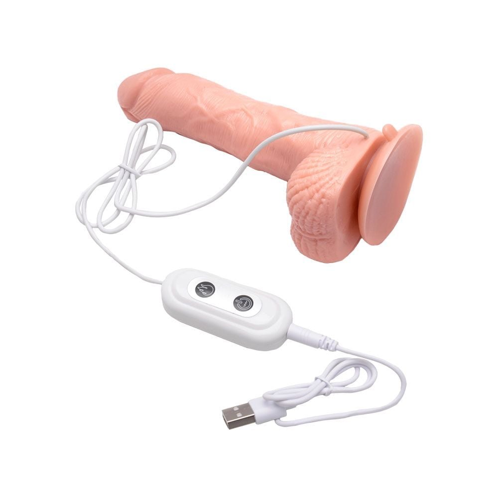 Pênis Vibrador Martin Rotação 17,8 X 3,9cm Sexy Import