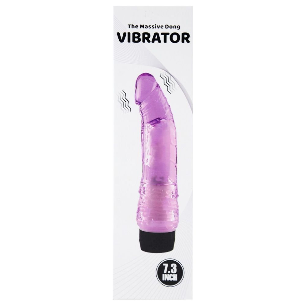 Pênis Vibrador Massive Dong 19 X 4,3cm Youvibe Vipmix