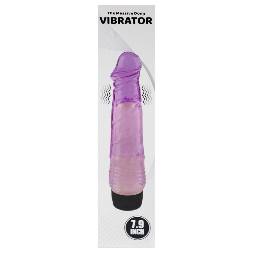Pênis Vibrador Massive Dong 20 X 4cm Youvibe Vipmix