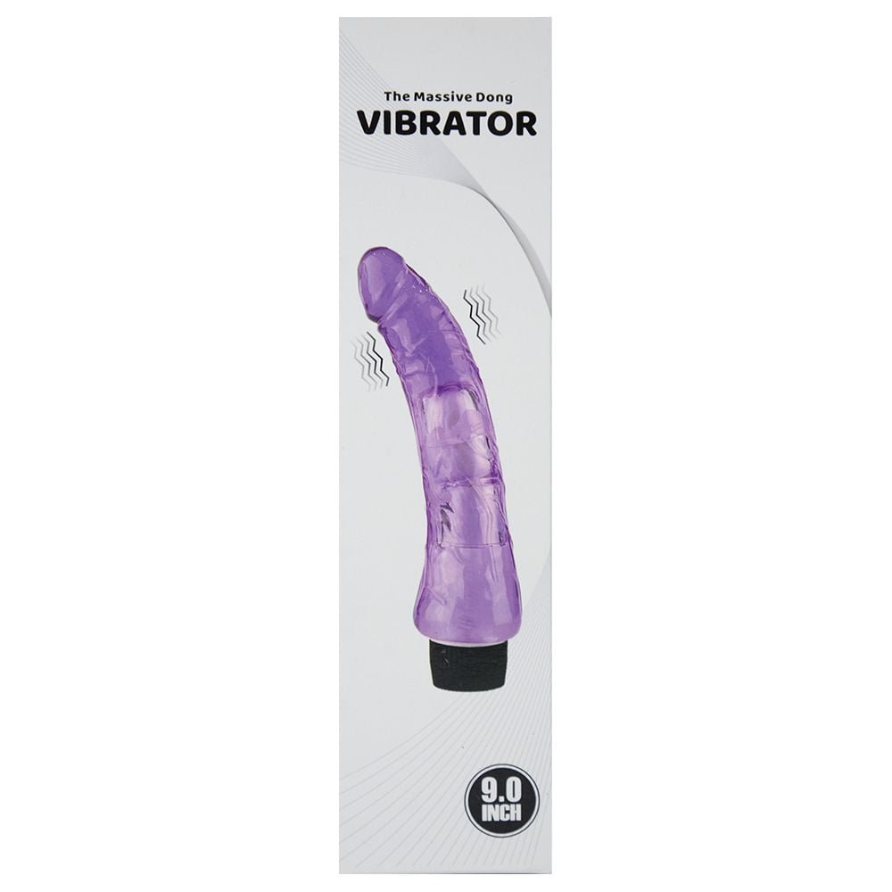 Pênis Vibrador Massive Dong 22,5 X 5cm Youvibe Vipmix