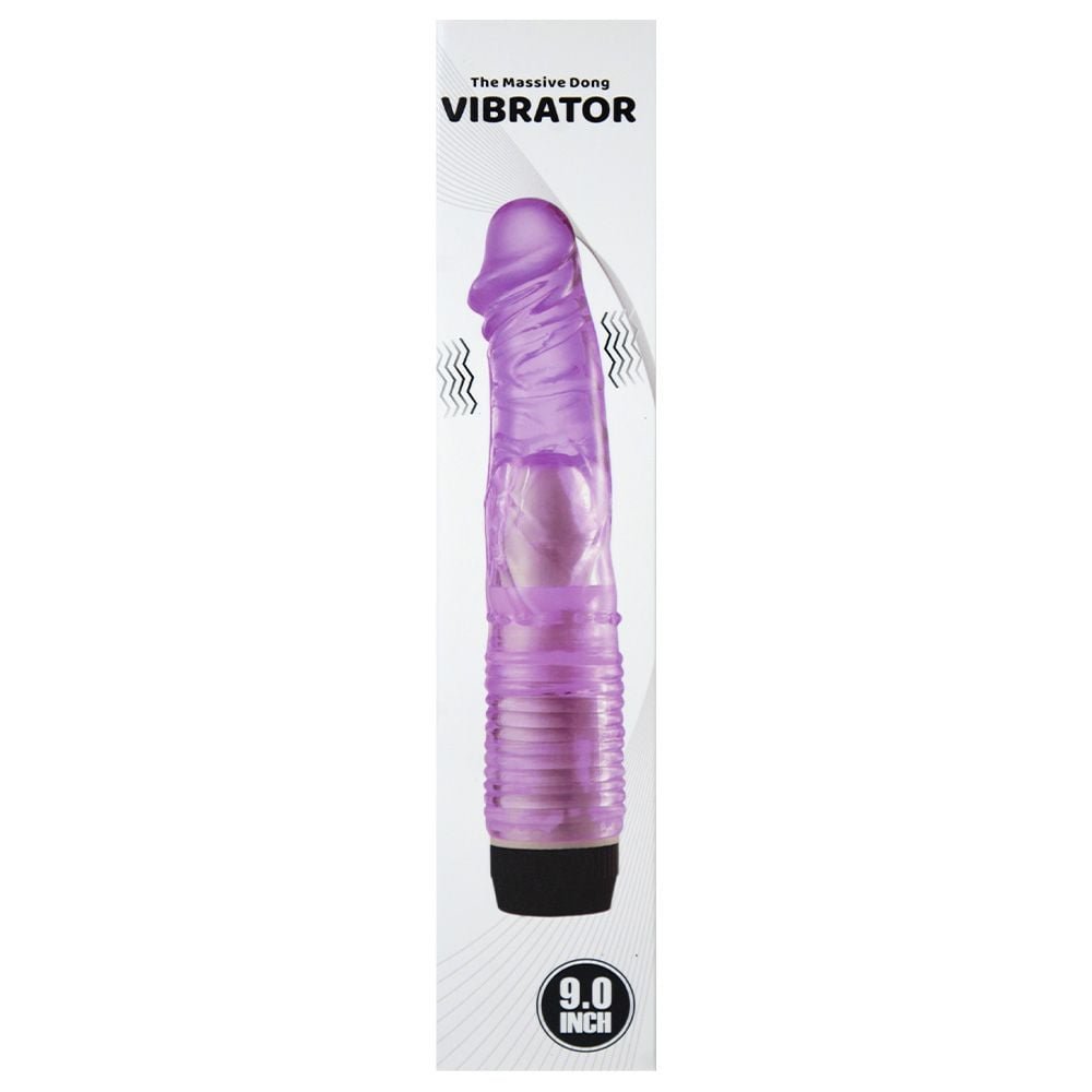 Pênis Vibrador Massive Dong 23 X 4cm Youvibe Vipmix