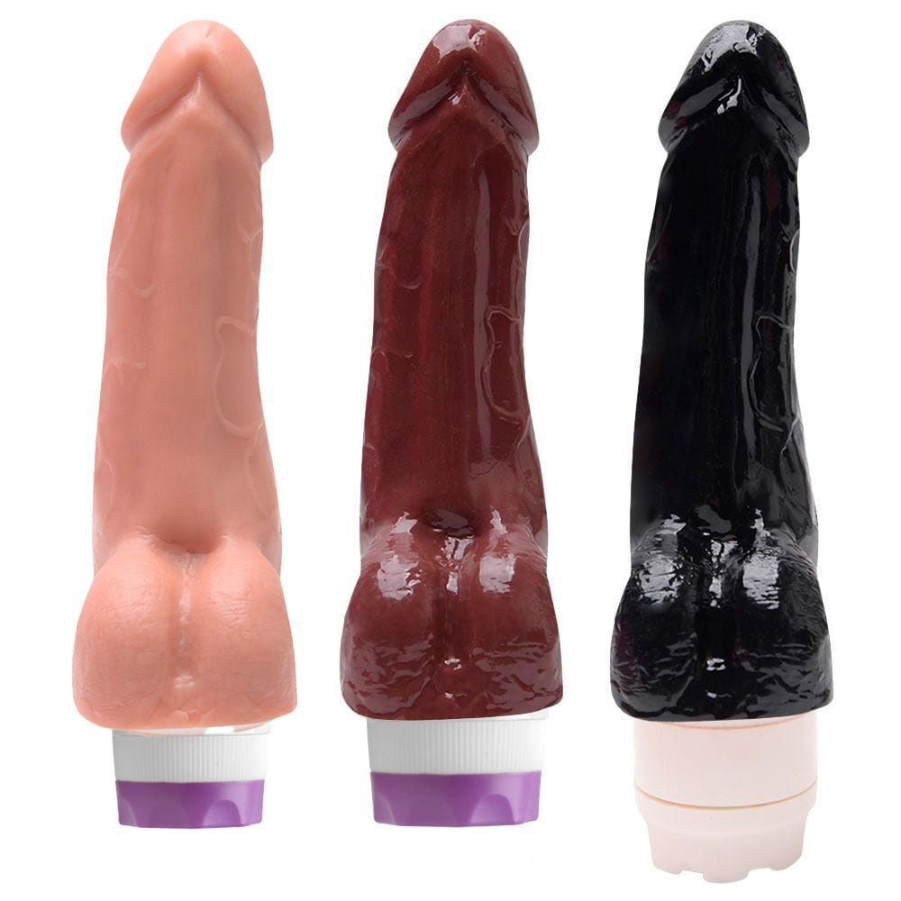 Pênis Vibrador Multivelocidade 16,5 X 3,5cm Kgel