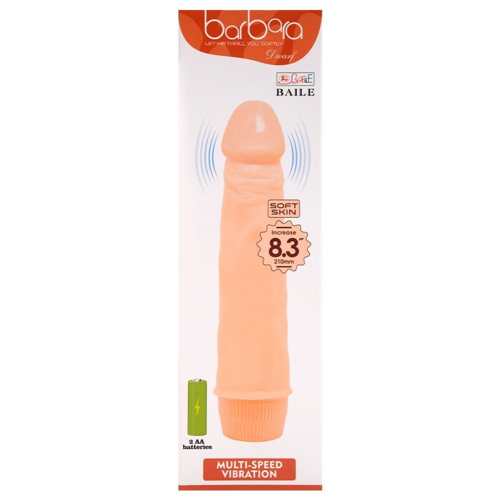 Pênis Vibrador Multivelocidade 21,5 X 4cm Baile Vipmix