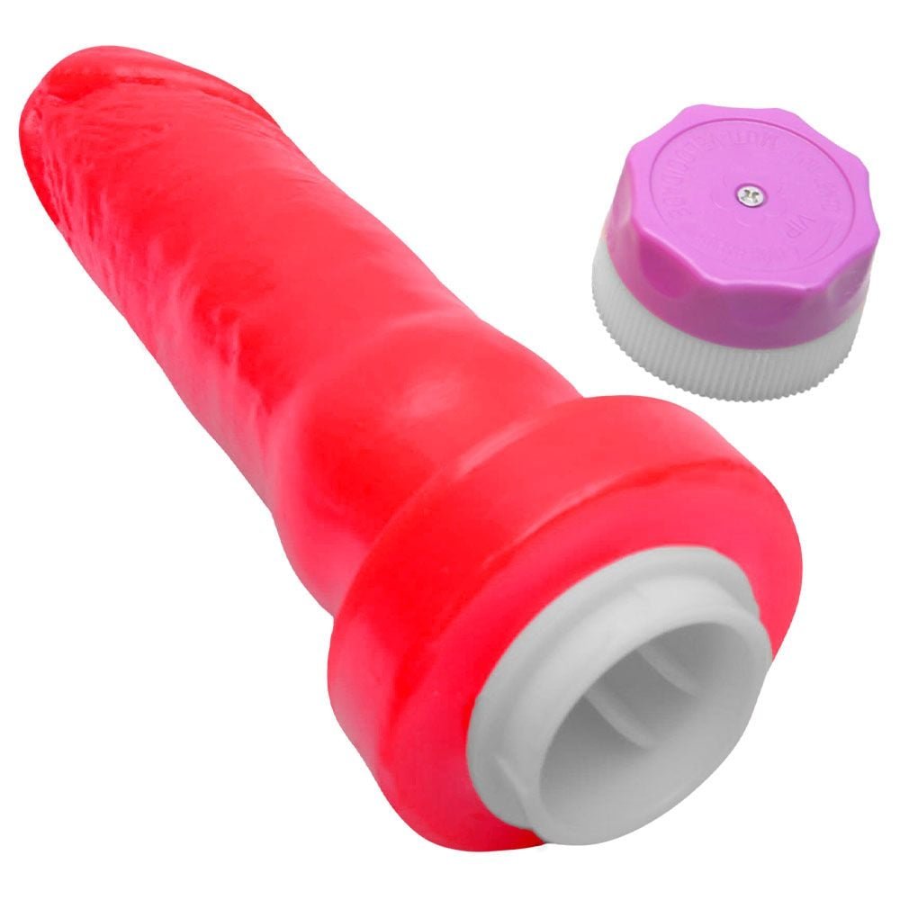Pênis Vibrador Multivelocidade Colors 15,5 X 3,7cm Kgel