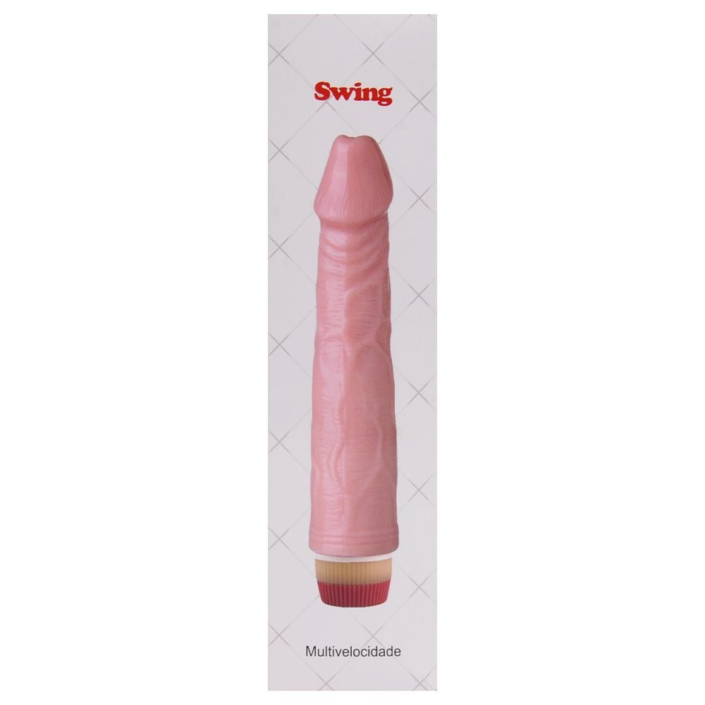 Pênis Vibrador Rotativo 22,5 X 4,3cm Sexy Import