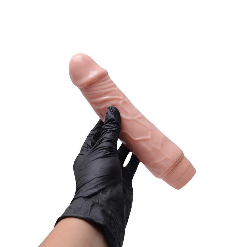 Pênis Vibrador Silicone 19,5 X 4cm Barbara Vipmix