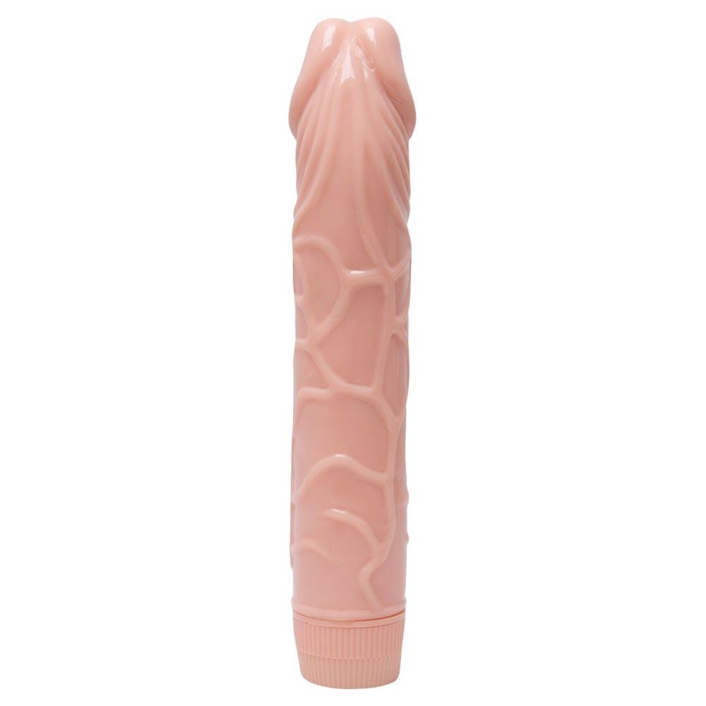 Pênis Vibrador Silicone 22,5 X 4,5cm Barbara Vipmix