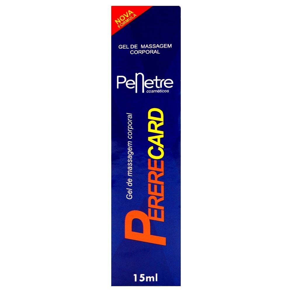 Pererecard Gel Lubrificante Sexo Oral 15ml Penetre