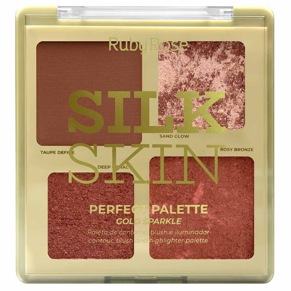 Perfect Pallete Sombras Silk Skin 14,23g Ruby Rose