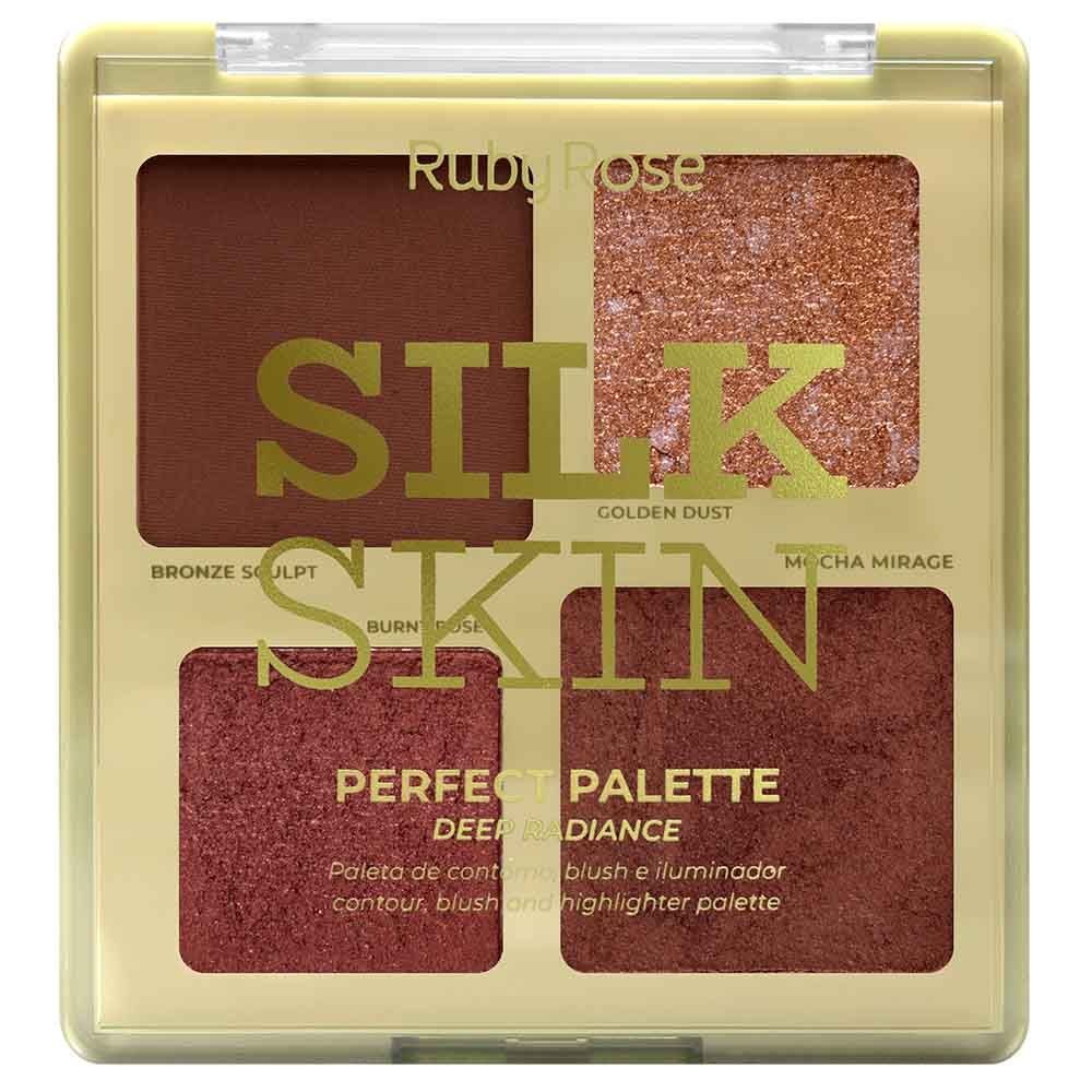 Perfect Pallete Sombras Silk Skin 14,23g Ruby Rose