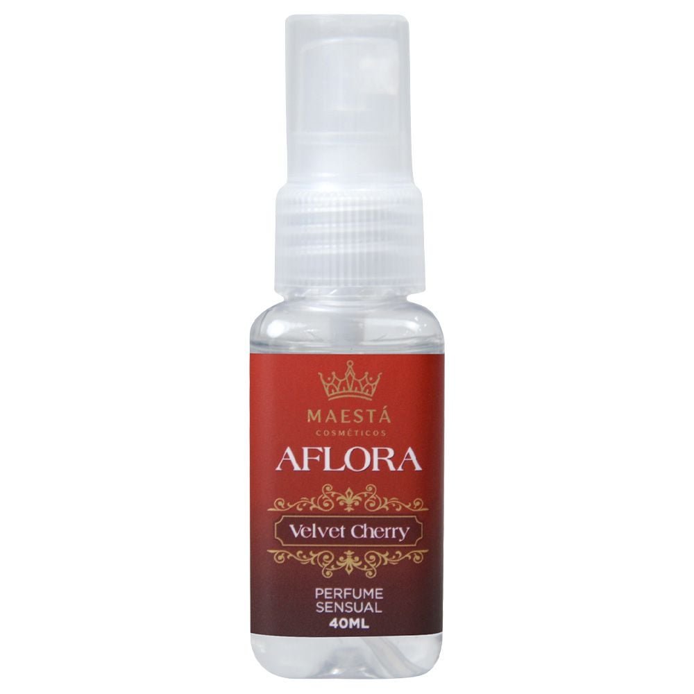 Perfume Aflora Velvet Cherry 40ml Menu Dos Prazeres