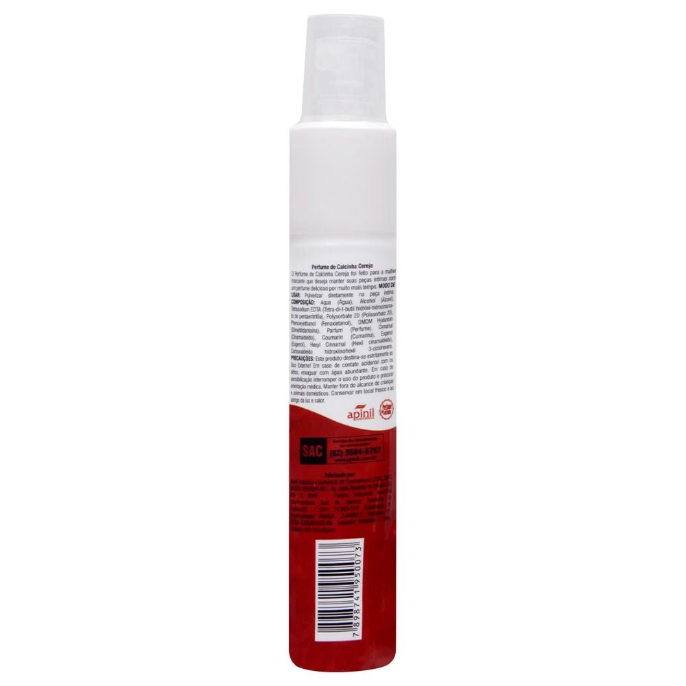 Perfume De Calcinha Aromático 40ml Apinil