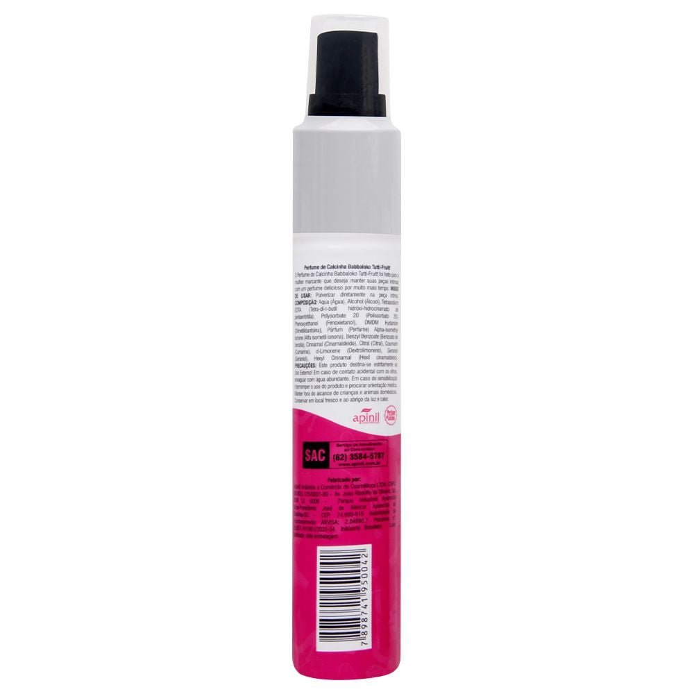 Perfume De Calcinha Aromático 40ml Apinil