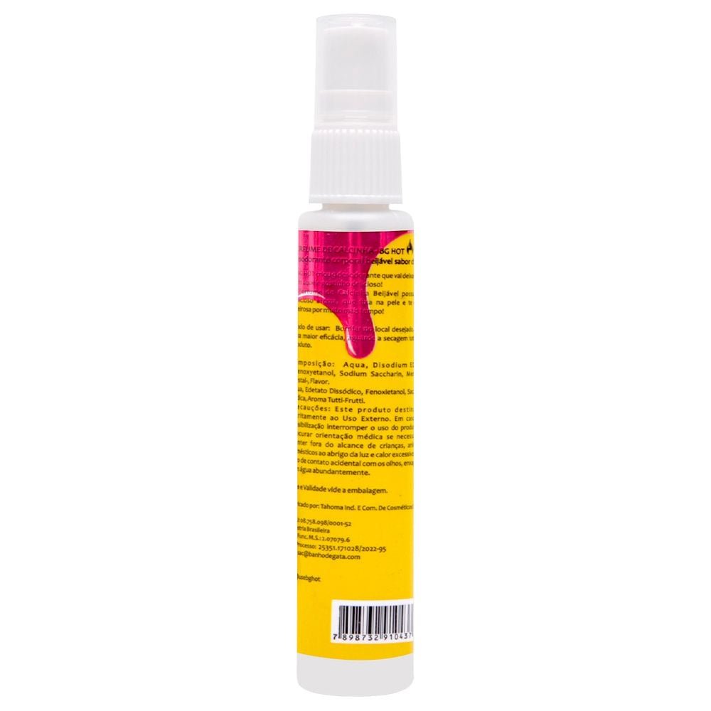 Perfume De Calcinha Babaloob 40ml Banho De Gata