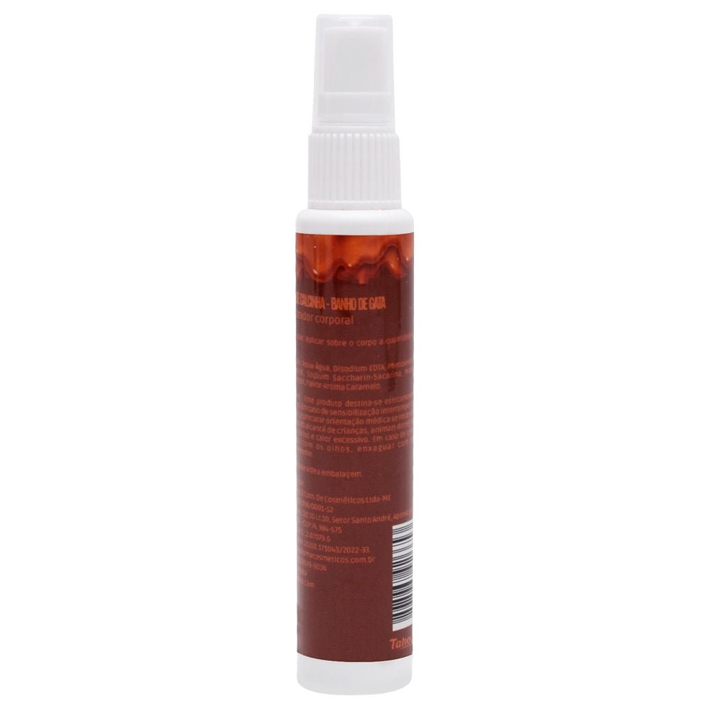 Perfume De Calcinha Beijável 40ml Banho De Gata