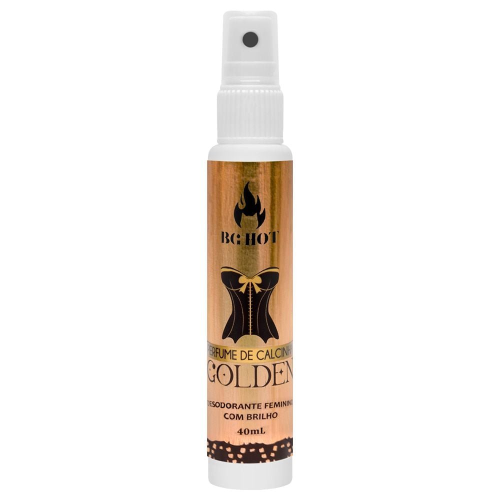 Perfume De Calcinha Golden 40ml Banho De Gata