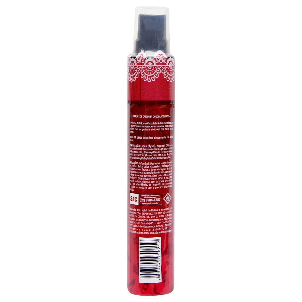 Perfume De Calcinha Sensual 40ml Apinil