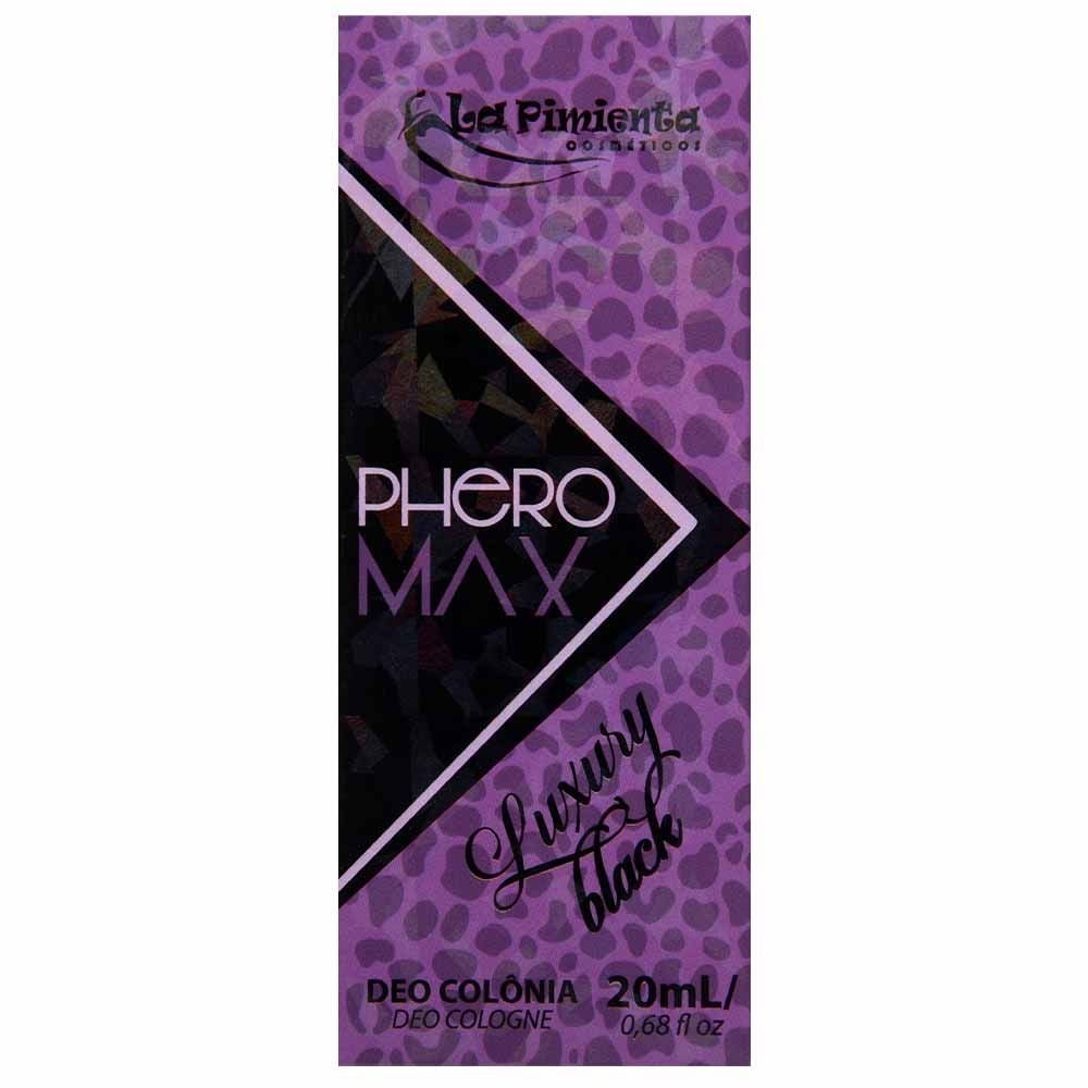 Perfume Phero-max Luxury Black 20ml La Pimienta