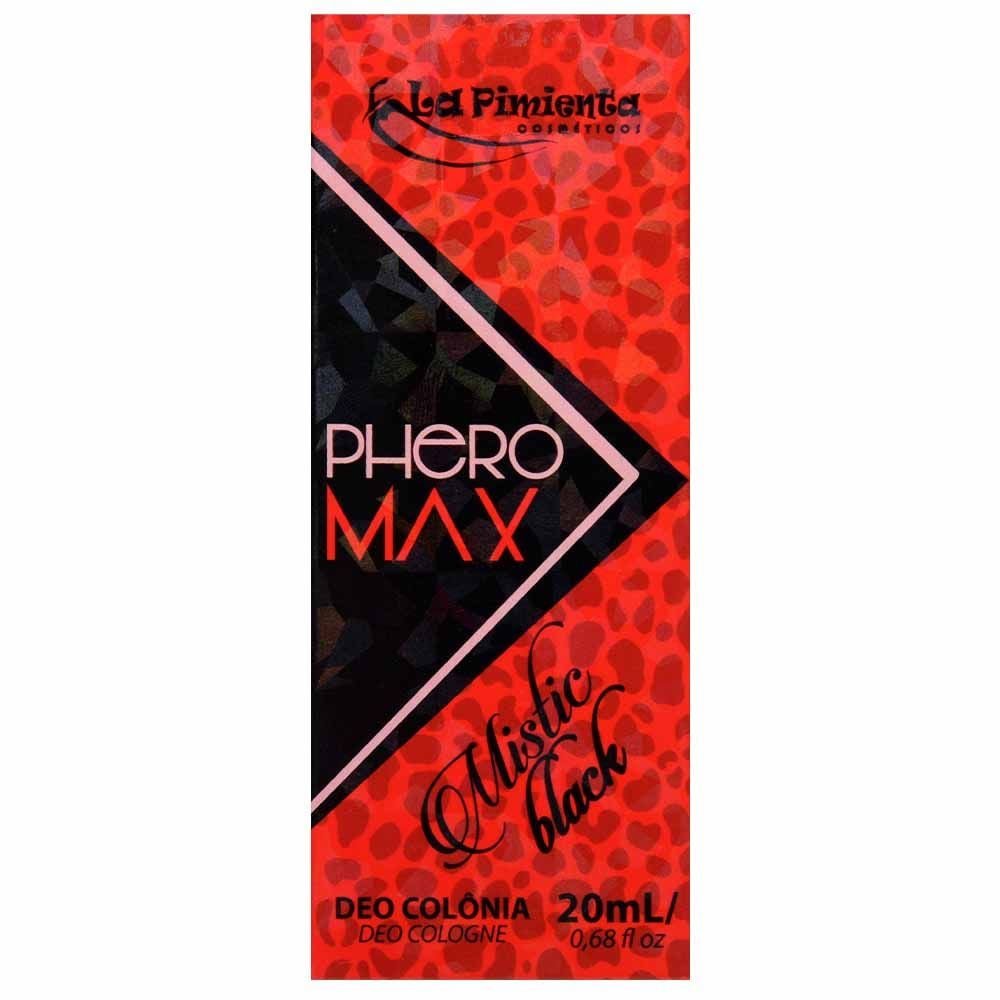 Perfume Phero-max Mistic Black 20ml La Pimienta