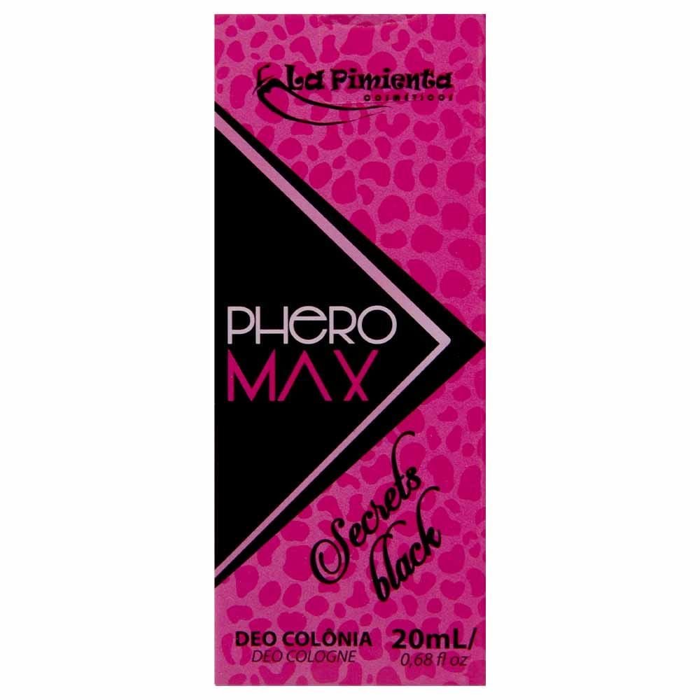 Perfume Phero Secrets Black 20ml La Pimienta