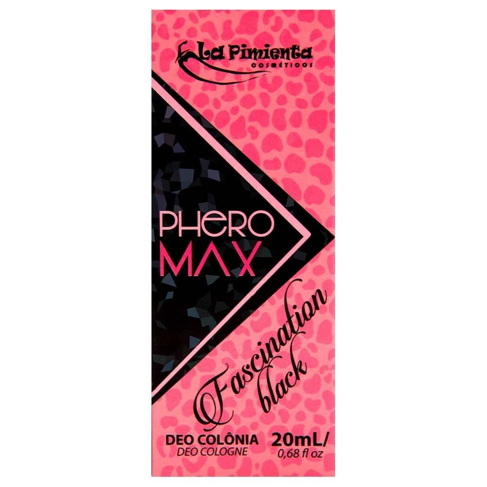 Perfume Pheromax Fascination Black 20ml La Pimienta