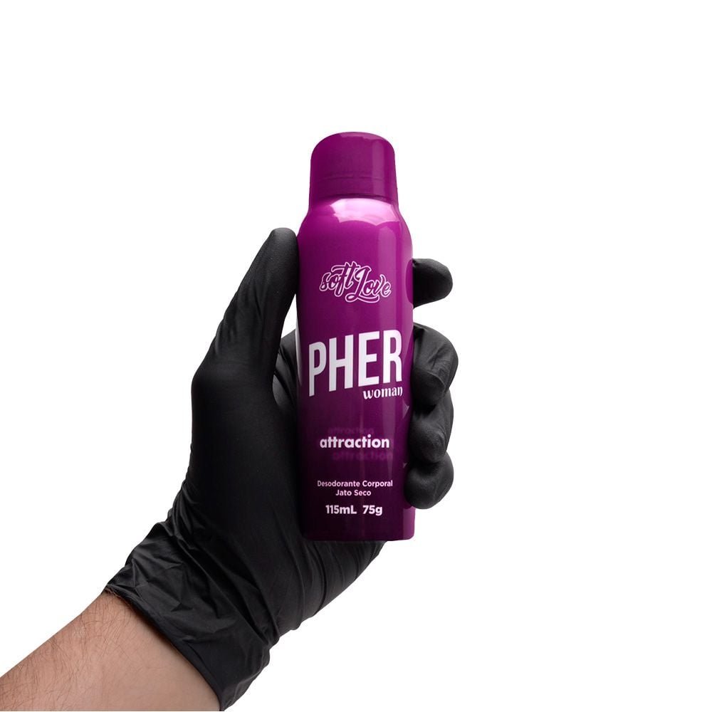 Pher Perfume Aerossol Feromônio 115ml Soft Love
